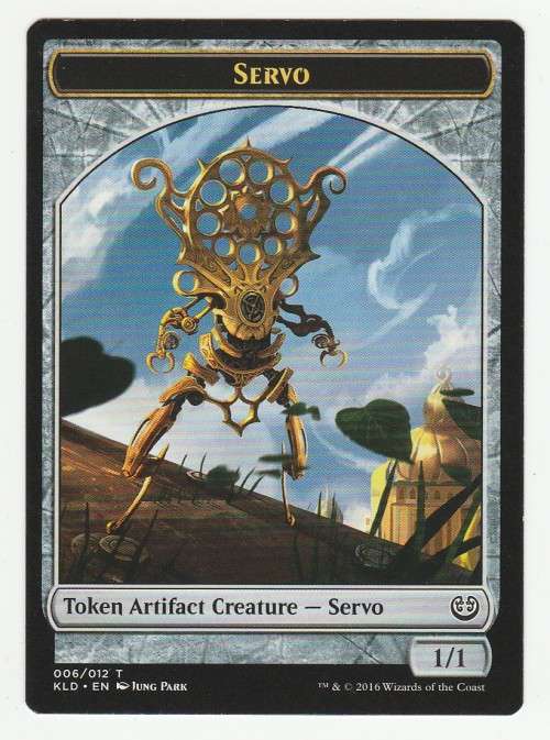 Magic the Gathering 2016 - Servo Token Artifact Creature 006/012 - Kaladesh