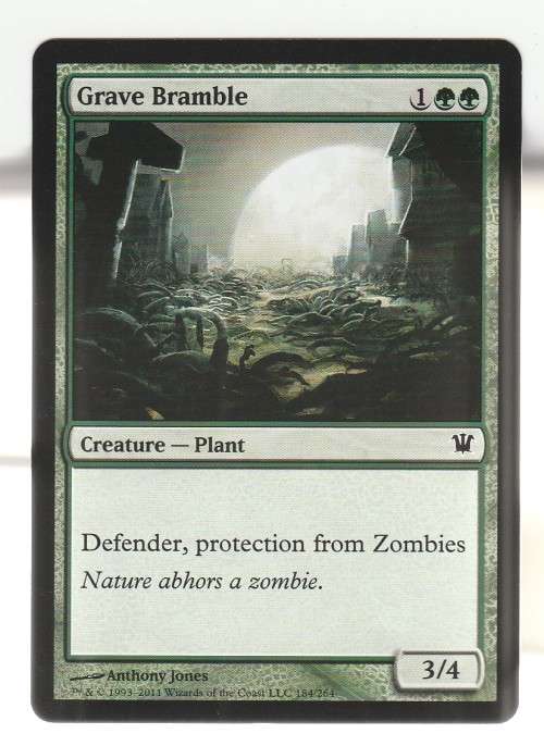 Magic the Gathering 1993-2011 - Grave Bramble - Common - Innistrad