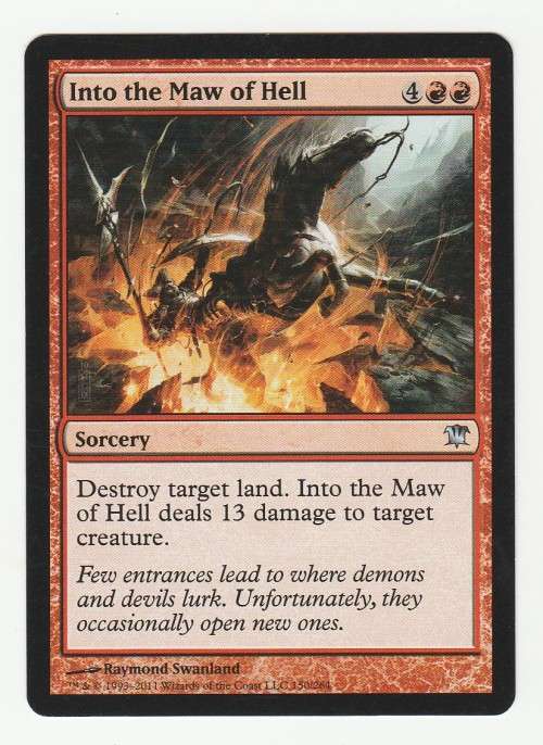 Magic the Gathering 1993-2011 - Into the Maw of Hell - Uncommon - Innistrad