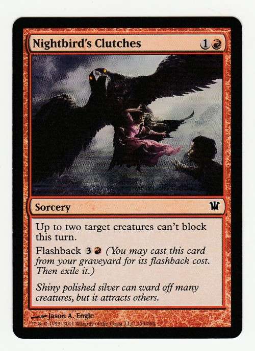Magic the Gathering 1993-2011 - Nightbird`s Cluthes - Common - Innistrad