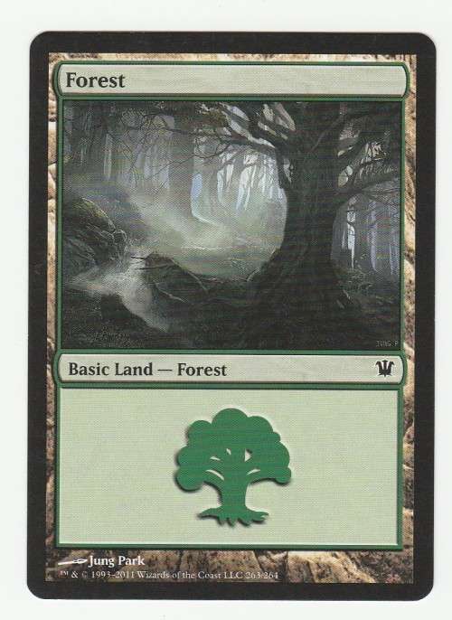 Magic the Gathering 1993-2011 - Forest 263/264 - Basic Land - Innistrad