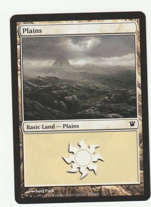 Magic the Gathering 1993-2011 - Plains 251/264 - Basic Land - Innistrad