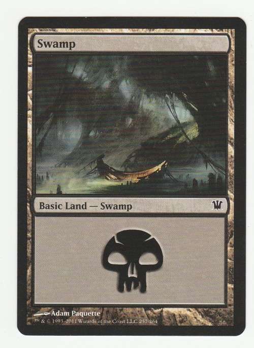 Magic the Gathering 1993-2011 - Swamp 257/264 - Basic Land - Innistrad