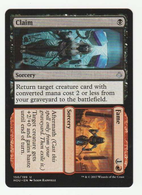 Magic the Gathering 2017 (NM) - Claim / Fame - Uncommon - Hour of Devastation
