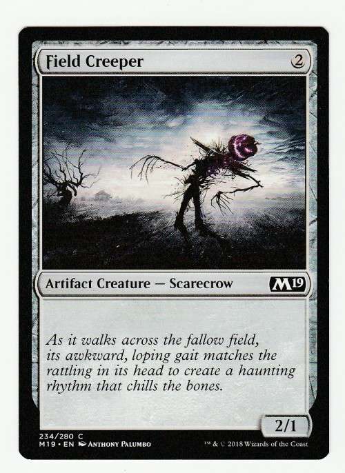 Magic the Gathering 2018 - Field Creeper - Common - Core Set 2019