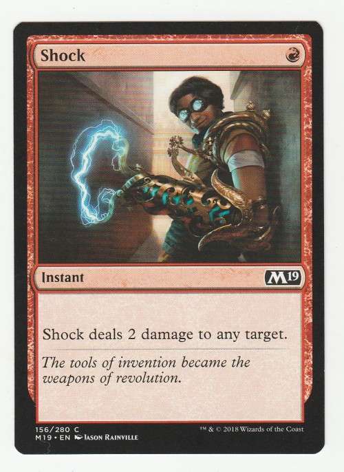 Magic the Gathering 2018 - Shock - Common - Core Set 2019