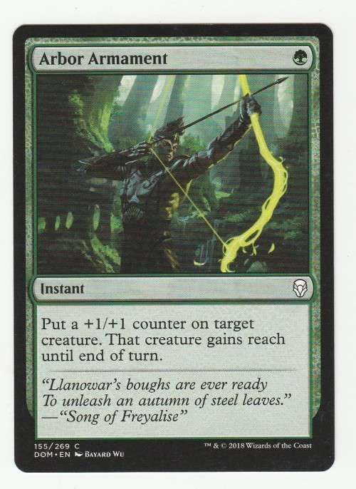 Magic the Gathering 2018 - Arbor Armament - Common - Dominaria
