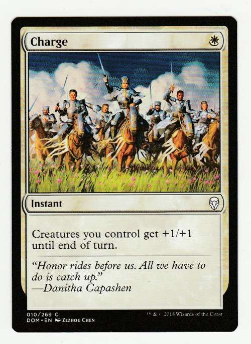 Magic the Gathering 2018 - Charge - Common - Dominaria