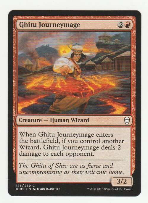 Magic the Gathering 2018 - Ghitu Journeymage - Common - Dominaria