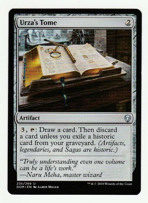 Magic the Gathering 2018 - Urza`s Tome - Uncommon - Dominaria