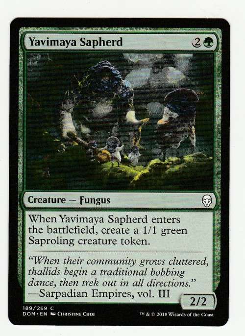 Magic the Gathering 2018 - Yavimaya Sapherd - Common - Dominaria
