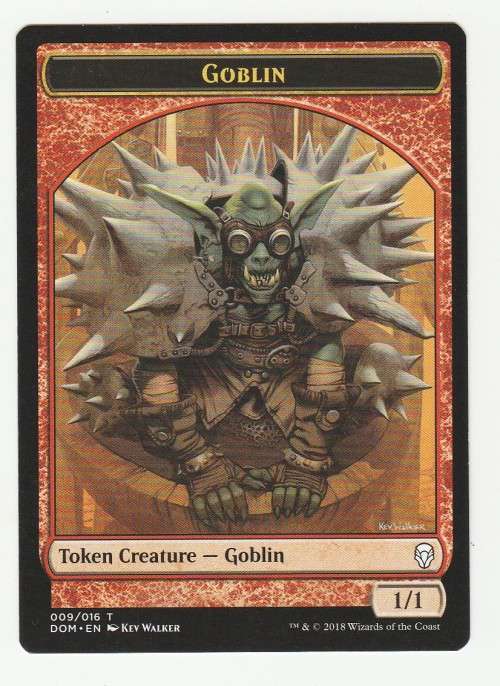 Magic the Gathering 2018 - Goblin - Token Creature 009/016 - Dominaria