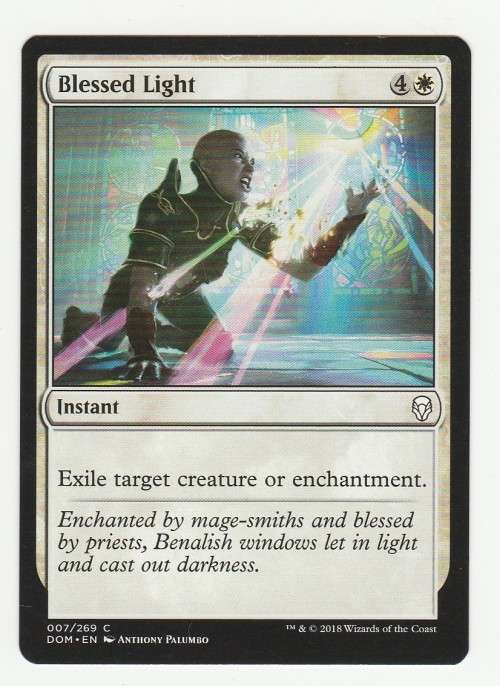 Magic the Gathering 2018 - Blessed Light - Common - Dominaria
