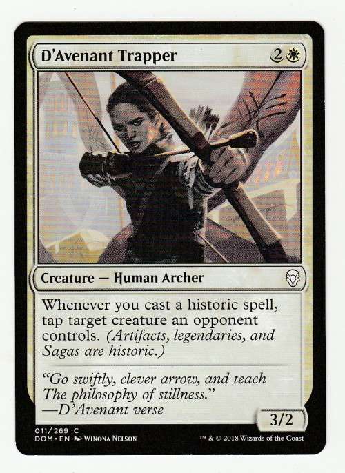 Magic the Gathering 2018 - D`Avenant Trapper - Common - Dominaria