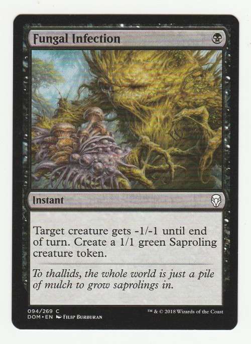 Magic the Gathering 2018 - Fungal Infection - Common - Dominaria