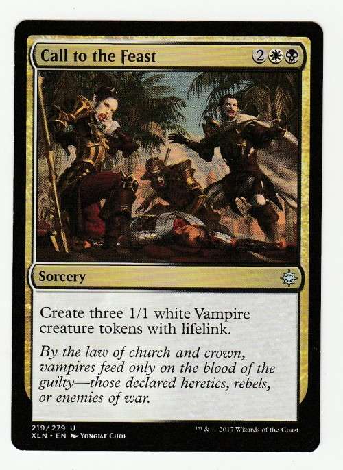 Magic the Gathering 2017 - Call to the Feast - Uncommon - Ixalan