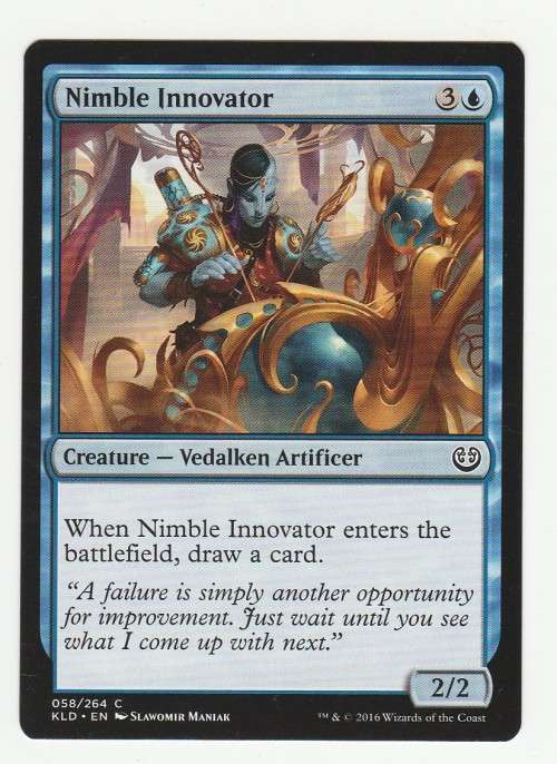 Magic the Gathering 2016 - Nimble innovator - Common - Kaladesh