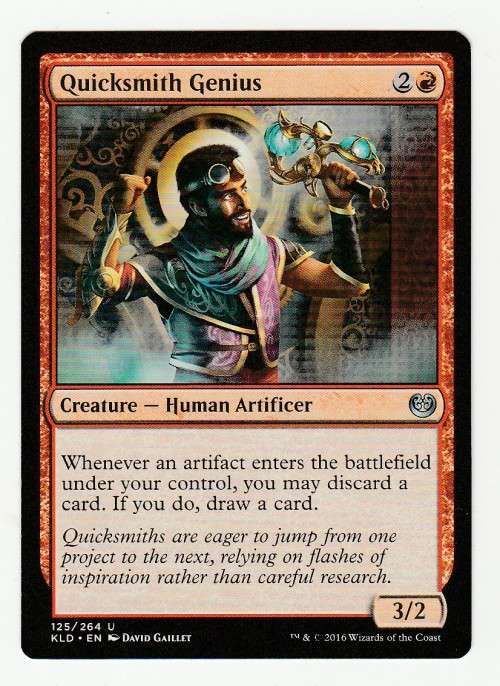Magic the Gathering 2016 - Quicksmith Genius - Uncommon - Kaladesh