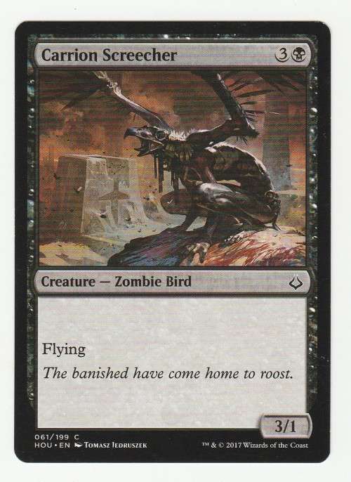 Magic the Gathering 2017 - Carrion Screecher - Common - Hour of Devastation