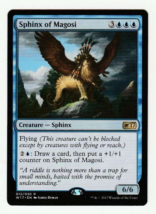 Magic the Gathering 2017 - Sphinx of Magosi - Rare - Welcome Deck 2017