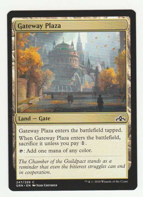 Magic the Gathering 2018 - Gateway Plaza - Common - Guilds of Ravnica