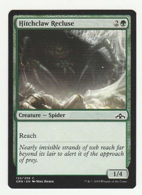 Magic the Gathering 2018 - Hitchclaw Recluse - Common - Guilds of Ravnica