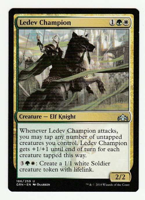 Magic the Gathering 2018 - Ledev Champion - Uncommon - Guilds of Ravnica