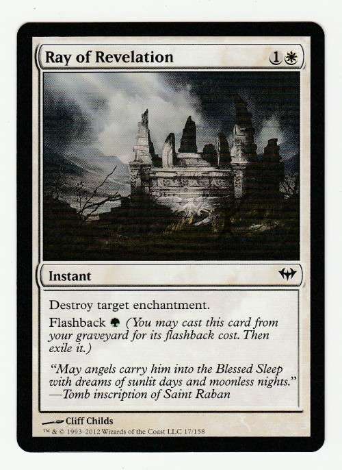 Magic the Gathering 1993-2012 - Ray of Revelation - Common - Dark Ascension