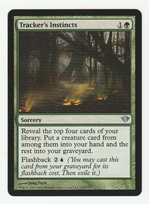 Magic the Gathering 1993-2012 - Tracker`s Instincts - Uncommon - Dark Ascension