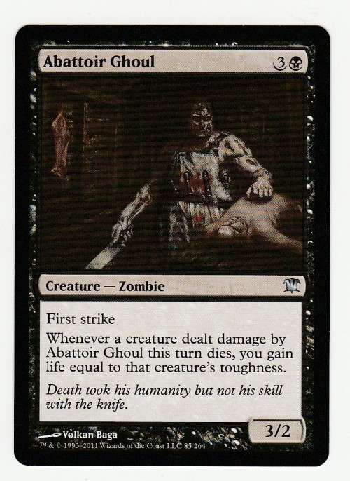Magic the Gathering 1993-2011 - Abattoir Ghoul - Uncommon - Innistrad