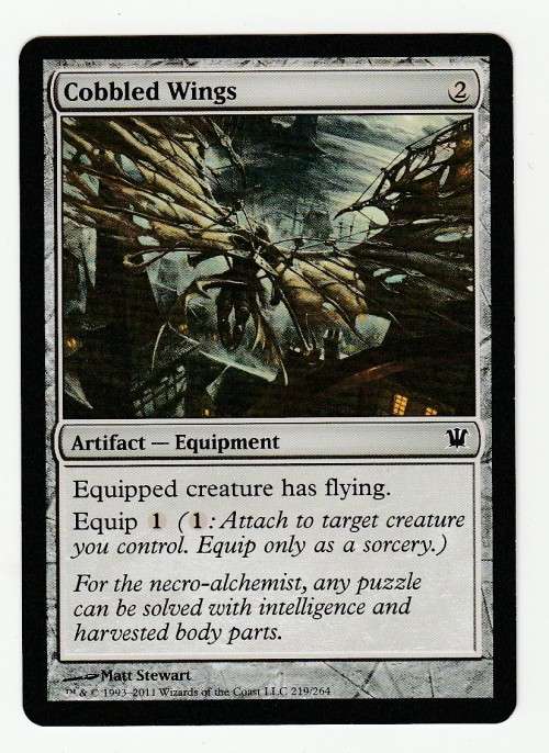 Magic the Gathering 1993-2011 - Cobbled Wings - Common - Innistrad