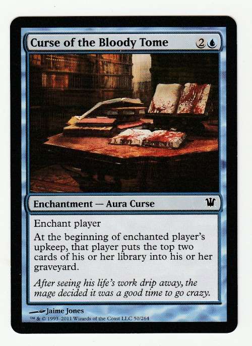 Magic the Gathering 1993-2011 - Curse of the Bloody Tome - Common - Innistrad