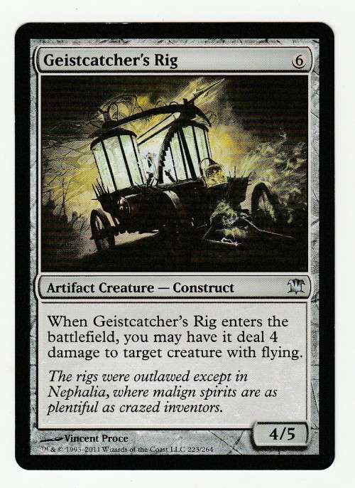 Magic the Gathering 1993-2011 - Geistcatcher`s Rig - Uncommon - Innistrad