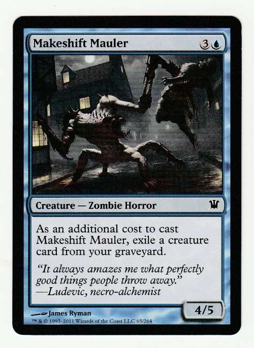 Magic the Gathering 1993-2011 - Makeshift Mauler - Common - Innistrad
