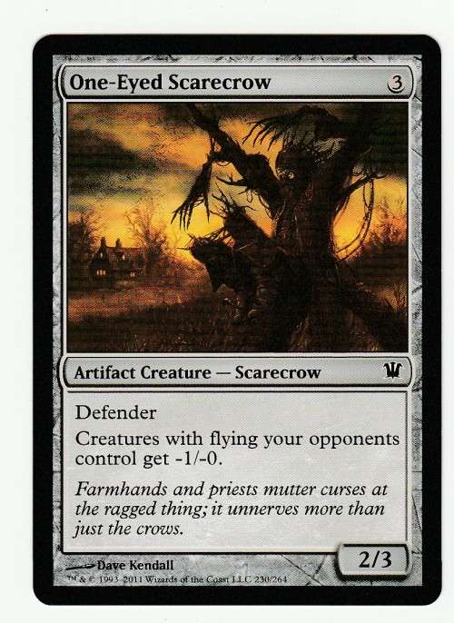Magic the Gathering 1993-2011 - One-Eyed ScareCrow - Common - Innistrad