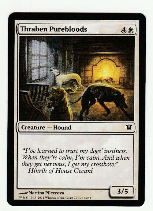Magic the Gathering 1993-2011 - Thraben Purebloods - Common - Innistrad