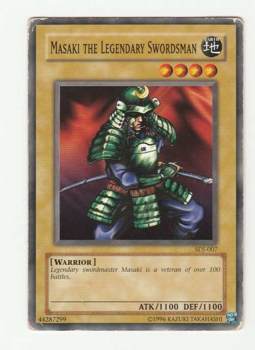 Yu-Gi-Oh! - Masaki The Legendary Swordsman - Starter Deck Joey (SDJ-007) - Common