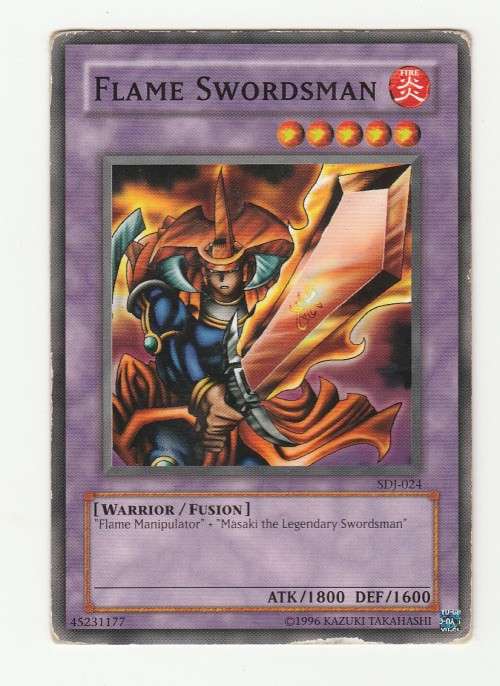 Yu-Gi-Oh! - Flame Swordsman - Starter Deck Joey (SDJ-024) - Common