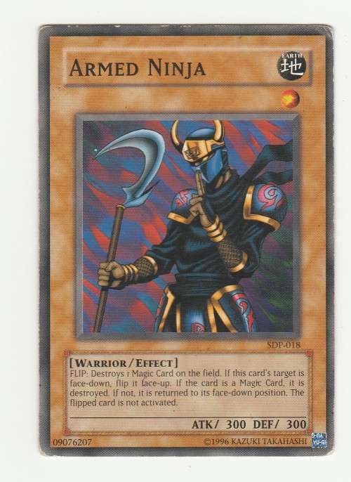 Yu-Gi-Oh! - Armed Ninja - Starter Deck Pegasus (SDP-018) - Common