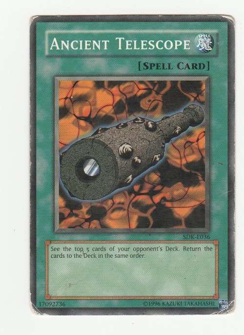 Yu-Gi-Oh! - Ancient Telescope - Starter Deck Kaiba (SDK-E036) - Common