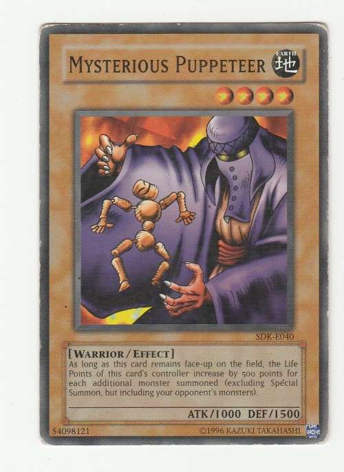 Yu-Gi-Oh! - Mysterious Puppeteer - Starter Deck Kaiba (SDK-E040) - Common