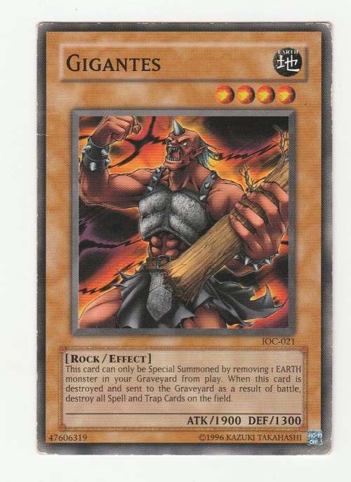 Yu-Gi-Oh! - Gigantes - Invasion of Chaos (IOC-021) - Common