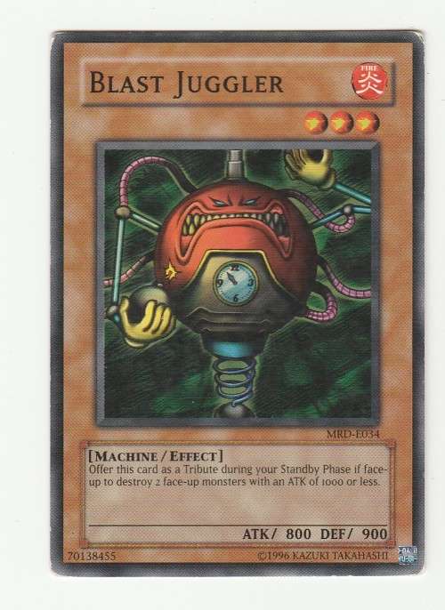 Yu-Gi-Oh! - Blast Juggler - Metal Raiders (MRD-E034) - Common