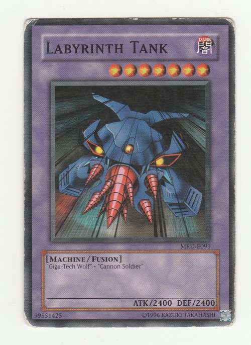 Yu-Gi-Oh! - Labyrinth Tank - Metal Raiders (MRD-E091) - Common