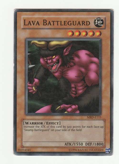 Yu-Gi-Oh! - Yado Karu -Lava BattleGuard - Metal Raiders (MRD-E115) - Common