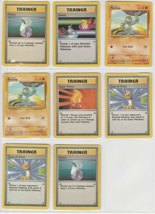 1995, 96, 98 Nintendo Creatures GAMEFREAK Pokemon - Gen I Base Set - 43 Random Cards Set 8