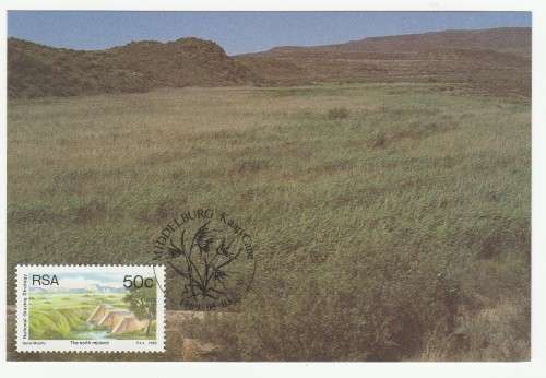 1989 RSA National Grazing Strategy FDC 5.4 and Postcard # 91 -94 Set