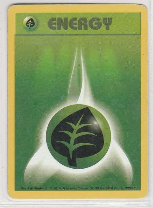 1995, 96, 98 Nintendo Creatures GAMEFREAK Pokemon - Gen I Base Set - Fire Energy 98/102