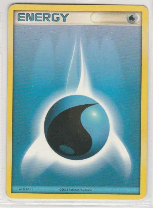 2006 Pokemon/Nintendo - LX4-T8B-BH1 - Water Energy