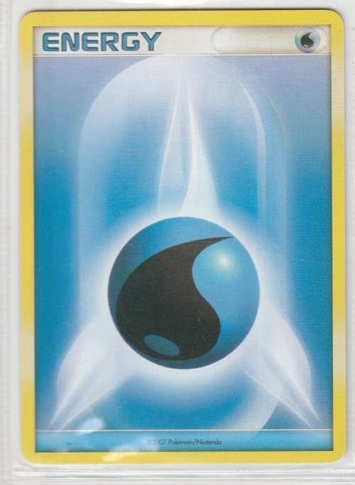 2007 Pokemon/Nintendo - Water Energy
